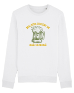MAI BINE COCOSAT DE BERE DECAT DE MUNCA Bluză mânecă lungă Unisex Rise