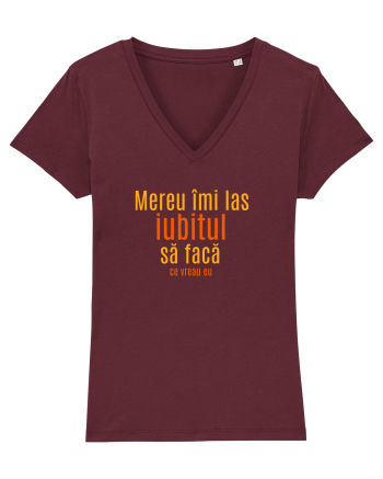 MEREU IMI LAS IUBITUL SA FACA... CE VREAU EU Burgundy