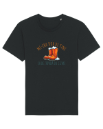 MI-ERA DOR DE TINE... CA DE ZAPADA IN CIZME Tricou mânecă scurtă Unisex Rocker