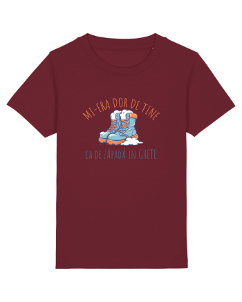 MI-ERA DOR DE TINE... CA DE ZAPADA IN GHETE Burgundy
