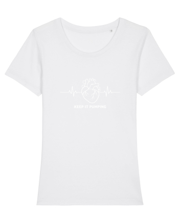 Keep It Pumping – Inima Care Nu Renunță White