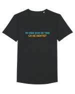 MI-ERA DOR DE TINE... CA DE DENTIST Tricou mânecă scurtă guler larg Bărbat Skater