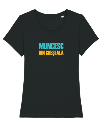 MUNCESC DIN GRESEALA Black