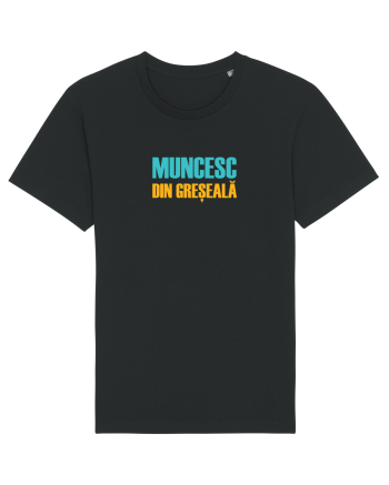 MUNCESC DIN GRESEALA Black