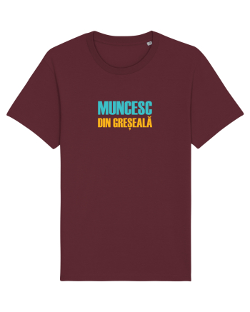 MUNCESC DIN GRESEALA Burgundy