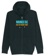 MUNCESC DOAR SUB PRESIUNE PSIHICA Hanorac cu fermoar Unisex Connector