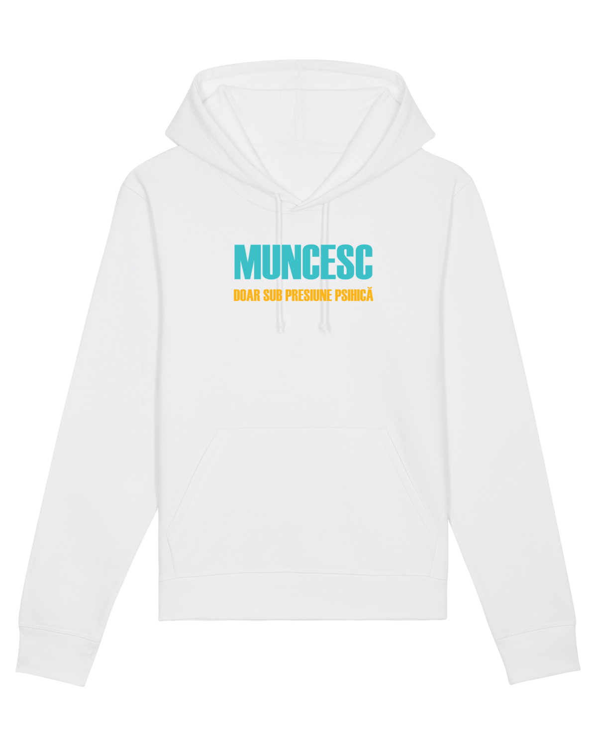 Hanorac Unisex Drummer White