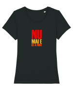 NU MAI E CE A FOST ... Tricou mânecă scurtă guler larg fitted Damă Expresser