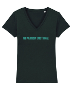 NU PARTICIP EMOTIONAL Tricou mânecă scurtă guler V Damă Evoker