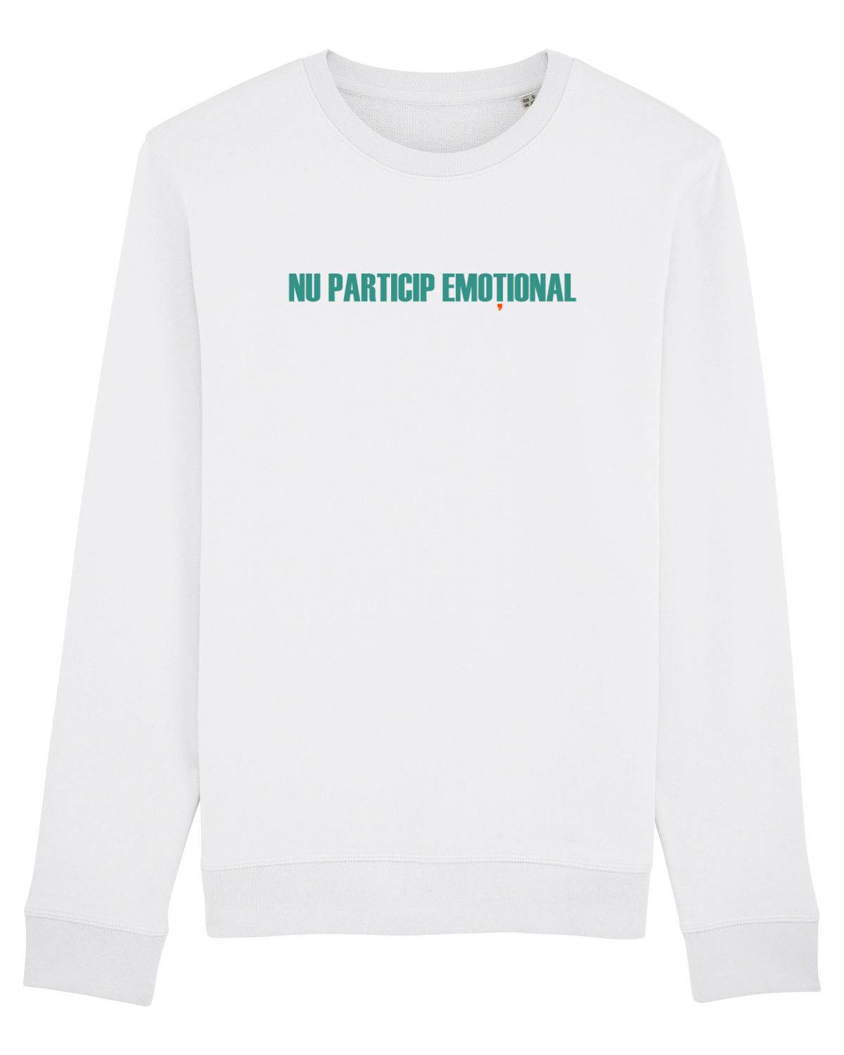 Bluză mânecă lungă Unisex Rise White
