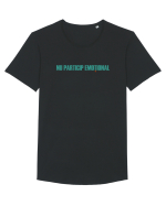 NU PARTICIP EMOTIONAL Tricou mânecă scurtă guler larg Bărbat Skater