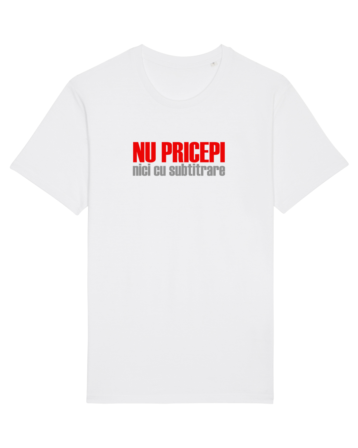 Tricou mânecă scurtă Unisex Rocker White