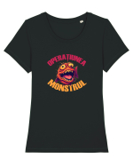 OPERATIUNEA MONSTRUL - PESCUIT -PESCAR 2 Tricou mânecă scurtă guler larg fitted Damă Expresser