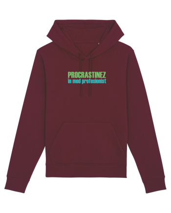 PROCRASTINEZ (AMAN) IN MOD PROFESIONIST Burgundy