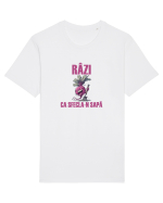 RÂZI CA SFECLA - N SAPA Tricou mânecă scurtă Unisex Rocker
