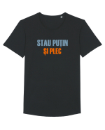 STAU PUTIN SI PLEC Tricou mânecă scurtă guler larg Bărbat Skater