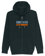 SUNT ATEU, SLAVA DOMNULUI! Hanorac cu fermoar Unisex Connector