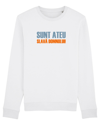 SUNT ATEU, SLAVA DOMNULUI! White