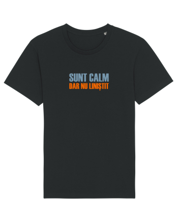 SUNT CALM, DAR NU LINISTIT Black
