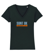 SUNT OK, DAR NU RECOMAND Tricou mânecă scurtă guler V Damă Evoker