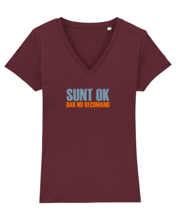 SUNT OK, DAR NU RECOMAND Burgundy