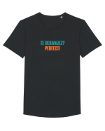 TE DERANJEZ? PERFECT! Tricou mânecă scurtă guler larg Bărbat Skater