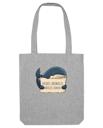 SALVATI ANIMALELE, MANCATI OAMENI - umor absurd - balena Heather Grey
