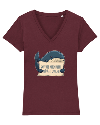 SALVATI ANIMALELE, MANCATI OAMENI - umor absurd - balena Burgundy