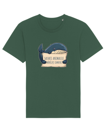 SALVATI ANIMALELE, MANCATI OAMENI - umor absurd - balena Bottle Green
