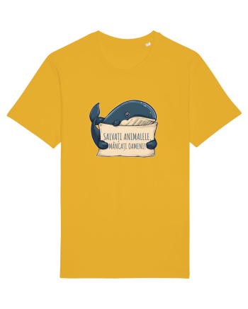 SALVATI ANIMALELE, MANCATI OAMENI - umor absurd - balena Spectra Yellow