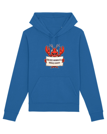 SALVATI ANIMALELE, MANCATI OAMENI - umor absurd - creveti / homari / raci Royal Blue