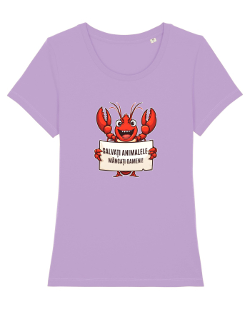 SALVATI ANIMALELE, MANCATI OAMENI - umor absurd - creveti / homari / raci Lavender Dawn