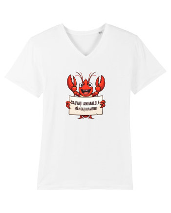 SALVATI ANIMALELE, MANCATI OAMENI - umor absurd - creveti / homari / raci White