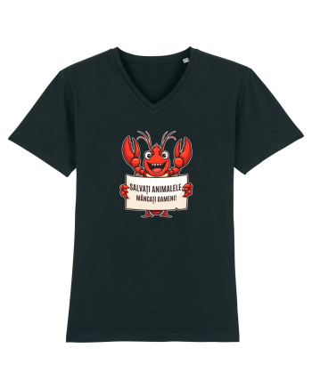 SALVATI ANIMALELE, MANCATI OAMENI - umor absurd - creveti / homari / raci Black