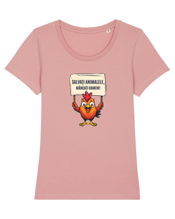 SALVATI ANIMALELE, MANCATI OAMENI - umor absurd - gaina / pui Canyon Pink