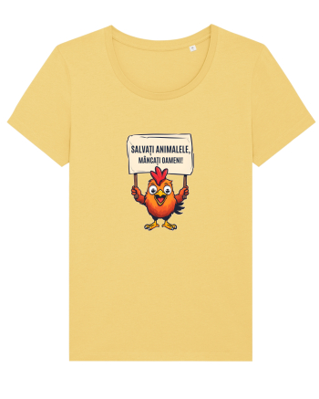 SALVATI ANIMALELE, MANCATI OAMENI - umor absurd - gaina / pui Jojoba