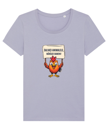 SALVATI ANIMALELE, MANCATI OAMENI - umor absurd - gaina / pui Lavender