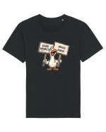 SALVATI ANIMALELE, MANCATI OAMENI - umor absurd - gasca Tricou mânecă scurtă Unisex Rocker