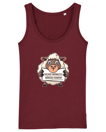 SALVATI ANIMALELE, MANCATI OAMENI - umor absurd - oaie Burgundy