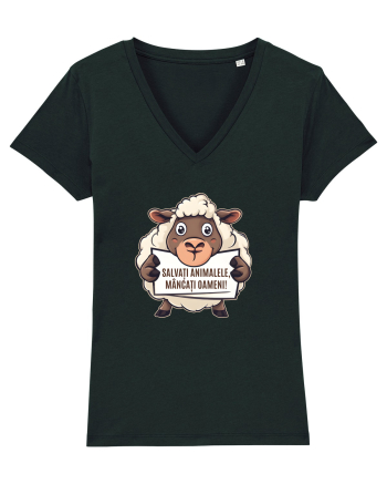 SALVATI ANIMALELE, MANCATI OAMENI - umor absurd - oaie Black