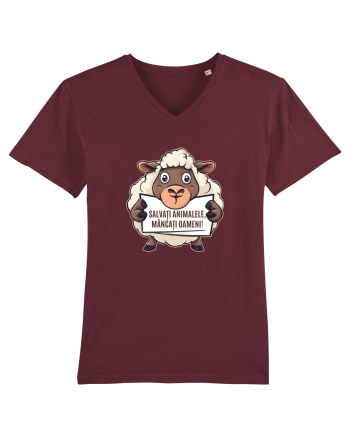 SALVATI ANIMALELE, MANCATI OAMENI - umor absurd - oaie Burgundy