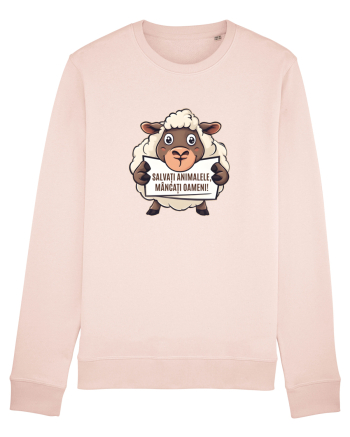 SALVATI ANIMALELE, MANCATI OAMENI - umor absurd - oaie Candy Pink