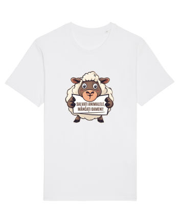 SALVATI ANIMALELE, MANCATI OAMENI - umor absurd - oaie White