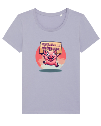 SALVATI ANIMALELE, MANCATI OAMENI - umor absurd - porc Lavender