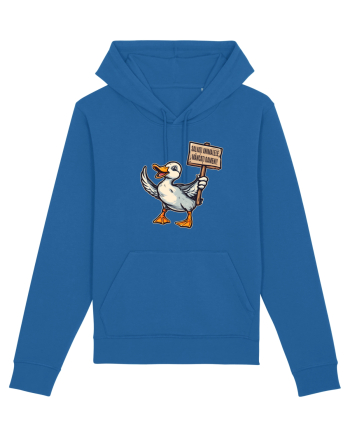 SALVATI ANIMALELE, MANCATI OAMENI - umor absurd - rata Royal Blue