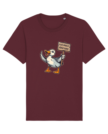 SALVATI ANIMALELE, MANCATI OAMENI - umor absurd - rata Burgundy