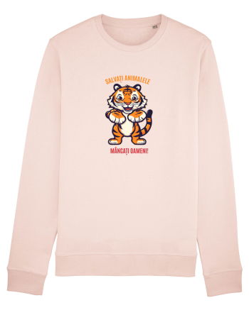 SALVATI ANIMALELE, MANCATI OAMENI - umor absurd - tigru Candy Pink