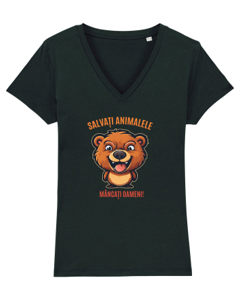 SALVATI ANIMALELE, MANCATI OAMENI - umor absurd - urs Black