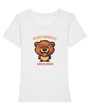 SALVATI ANIMALELE, MANCATI OAMENI - umor absurd - urs White