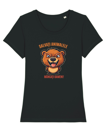 SALVATI ANIMALELE, MANCATI OAMENI - umor absurd - urs Black